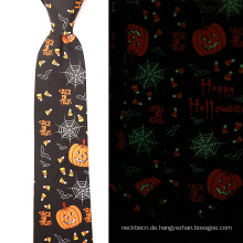 Mens Custom Halloween Silk Print im Dunkeln leuchten